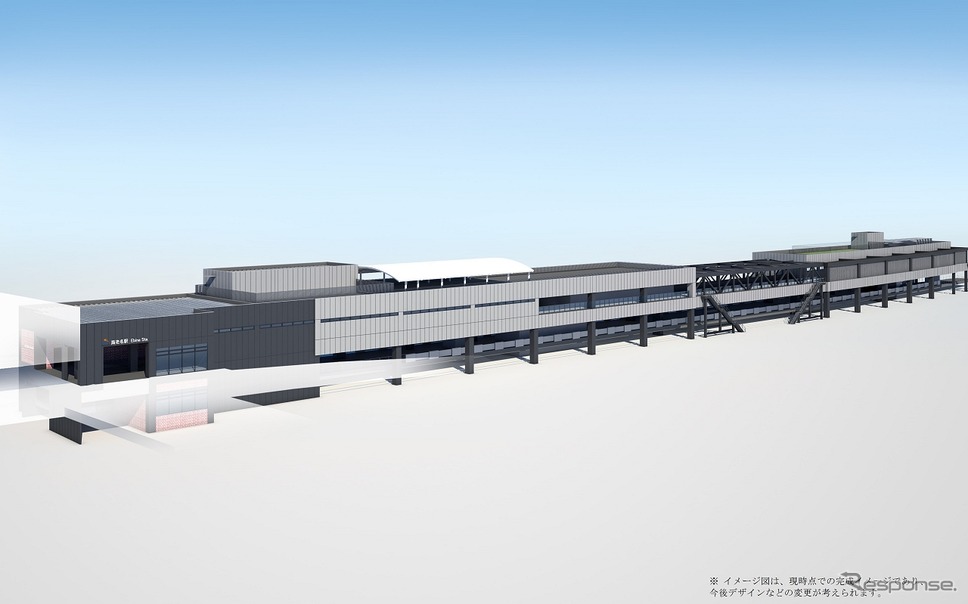 相鉄海老名駅のリニューアル後のイメージ。2020年3月の完成を予定している。《画像提供 相模鉄道》