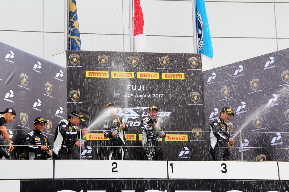 ランボルギーニ・スーパートロフェオのアジアシリーズ第4戦《撮影 内田俊一》