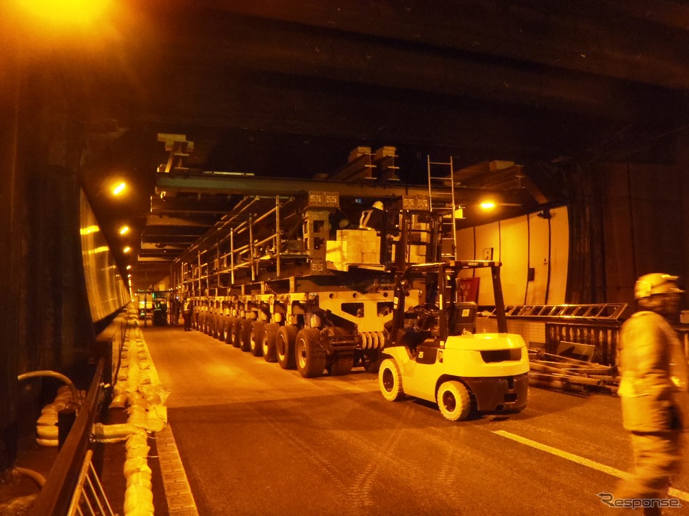 天井板落下事故があった笹子トンネル（資料画像）《提供 中日本高速》