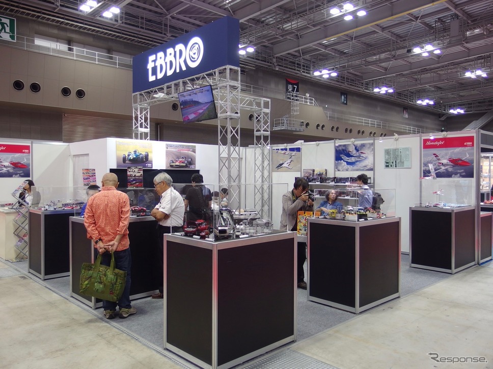 EBBRO（全日本模型ホビーショー2017）《撮影 高木啓》