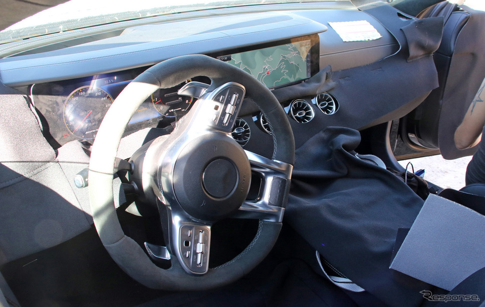 メルセデスAMG GT 4ドア スクープ写真《APOLLO NEWS SERVICE》