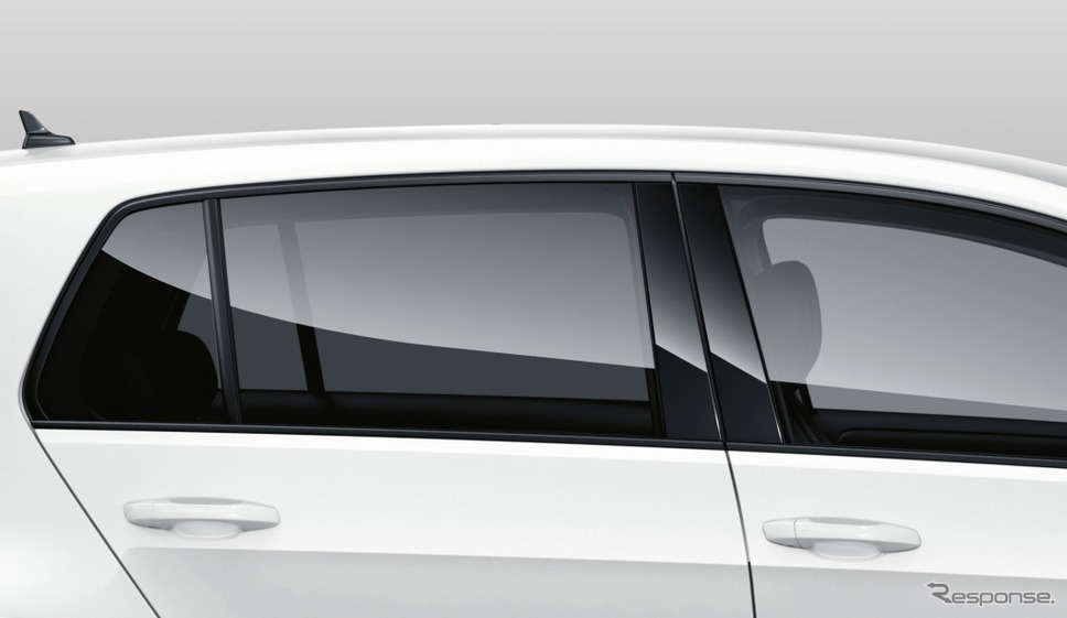 VW e-ゴルフ ダークティンテッドガラス（リヤ/リヤ左右、UVカット機能付）