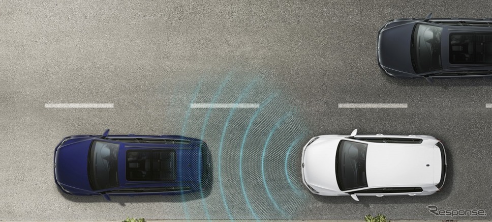 VW e-ゴルフ 渋滞時追従支援システム“Traffic Assist"
