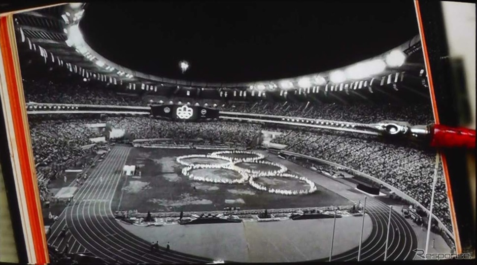 1976年に開催されたモントリオール・オリンピックの開催も紹介された