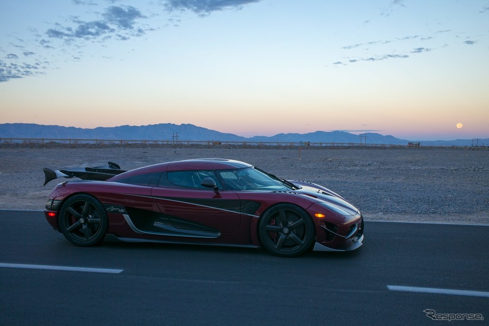ケーニグセグ アゲーラ RSが米国ネバダ州で447km/hの最高速を計測