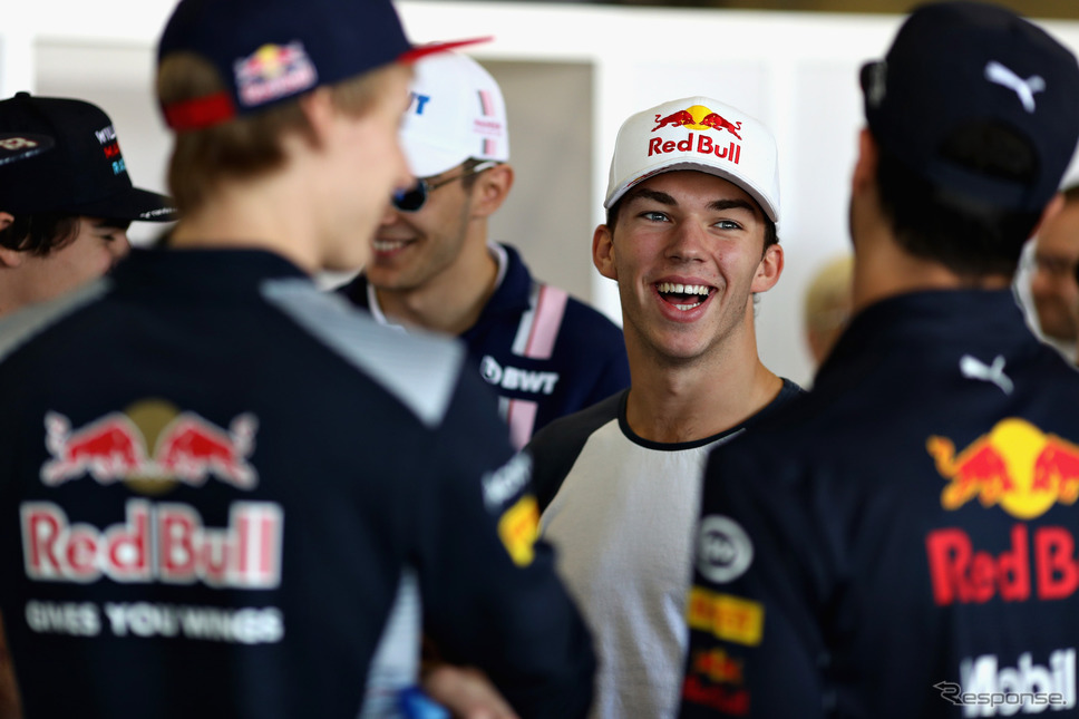 ピエール・ガスリー《写真提供 Red Bull / 2017年F1世界選手権》