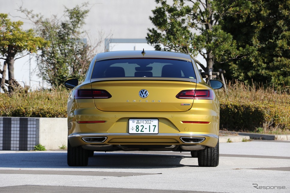 VW『アルテオン』R-Line 4MOTION《撮影 平川 亮》