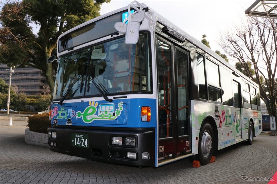 熊本のEVバス よかエコバス