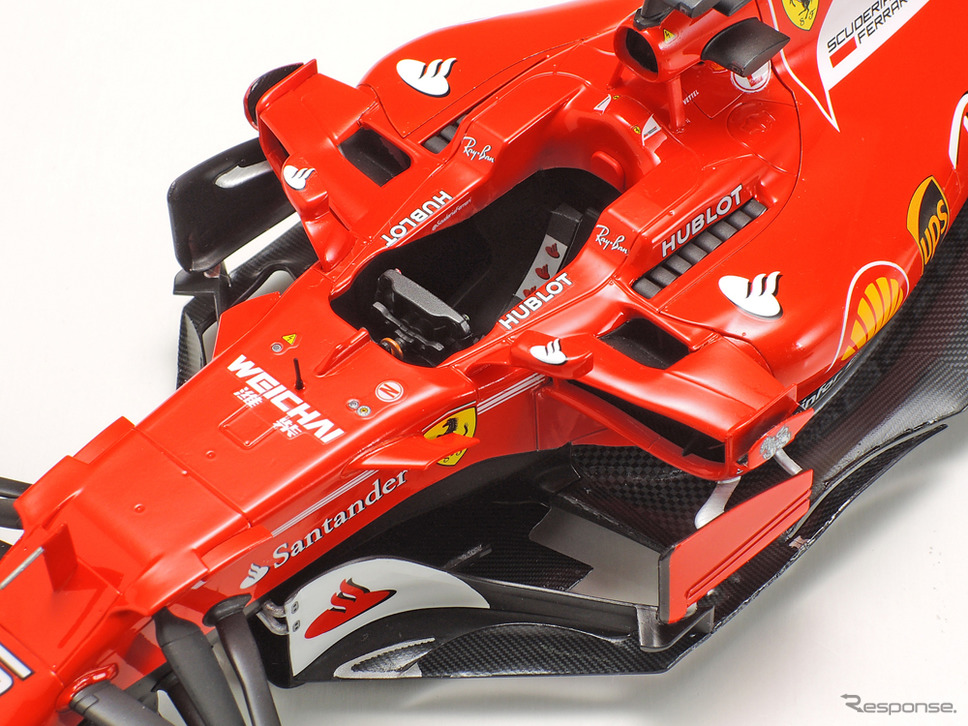 タミヤ、フェラーリSF70H 1/20スケールモデルを発売…2017年F1開幕戦