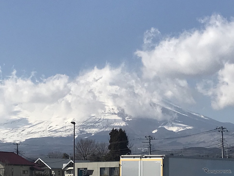 富士山も一望。《撮影 中込健太郎》