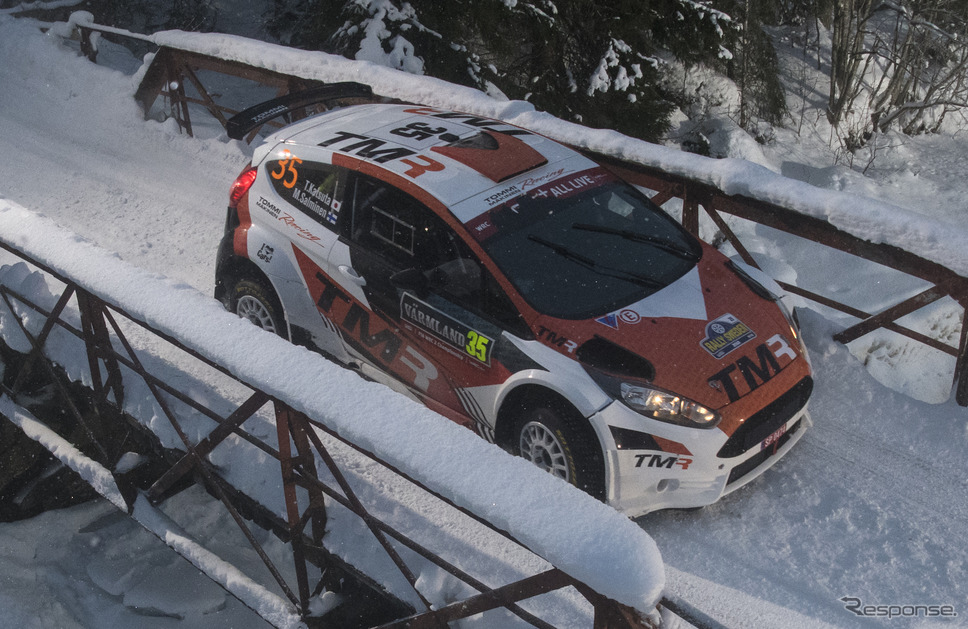「WRC2」で#35 勝田貴元がクラス優勝を達成。《写真提供 Red Bull》