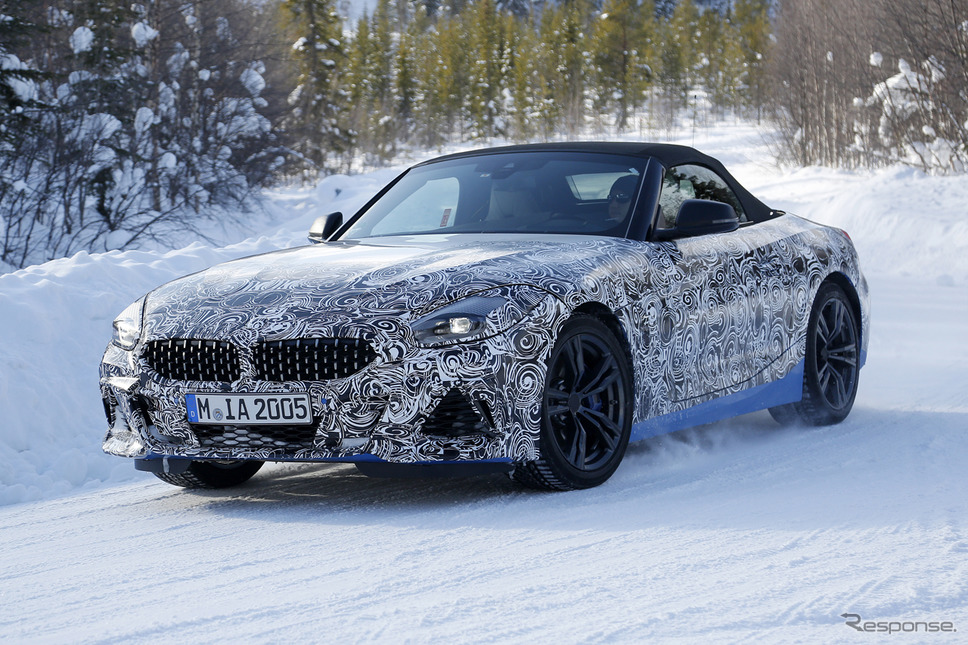 BMW Z4 新型スクープ写真《APOLLO NEWS SERVICE》