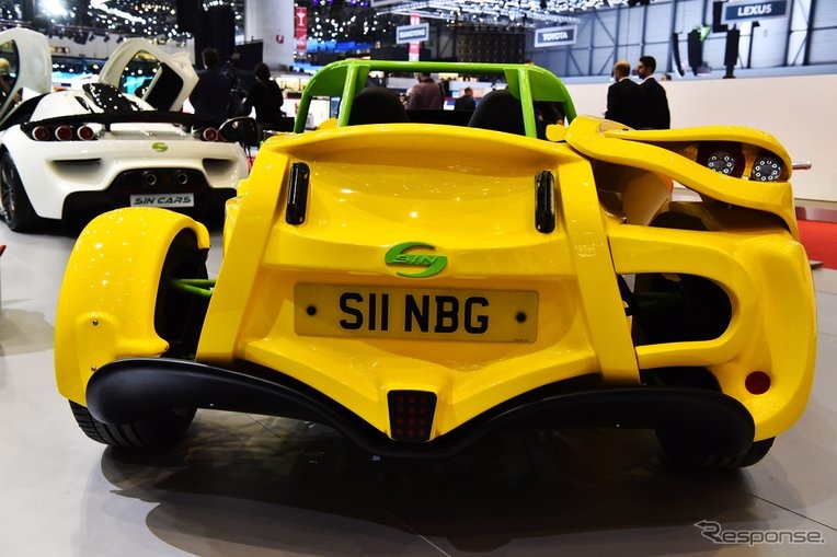 SIN CARSのSIN・S1（ジュネーブモーターショー2018）