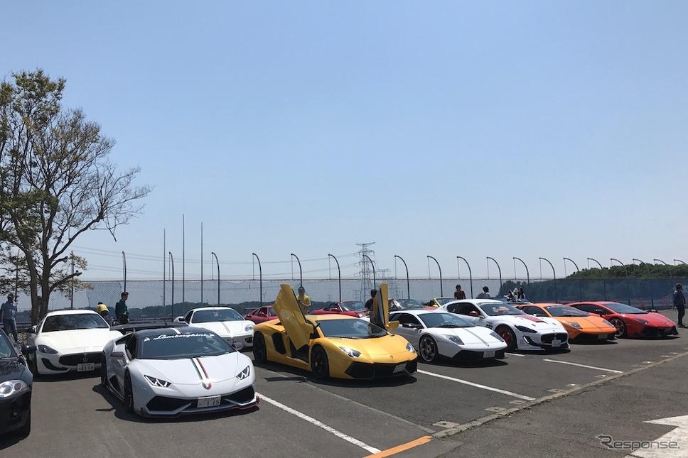 筑波サーキット・カーフェスティバル2018でスーパーカーショーが開催（2018年5月5日）《撮影 五味渕秀行》