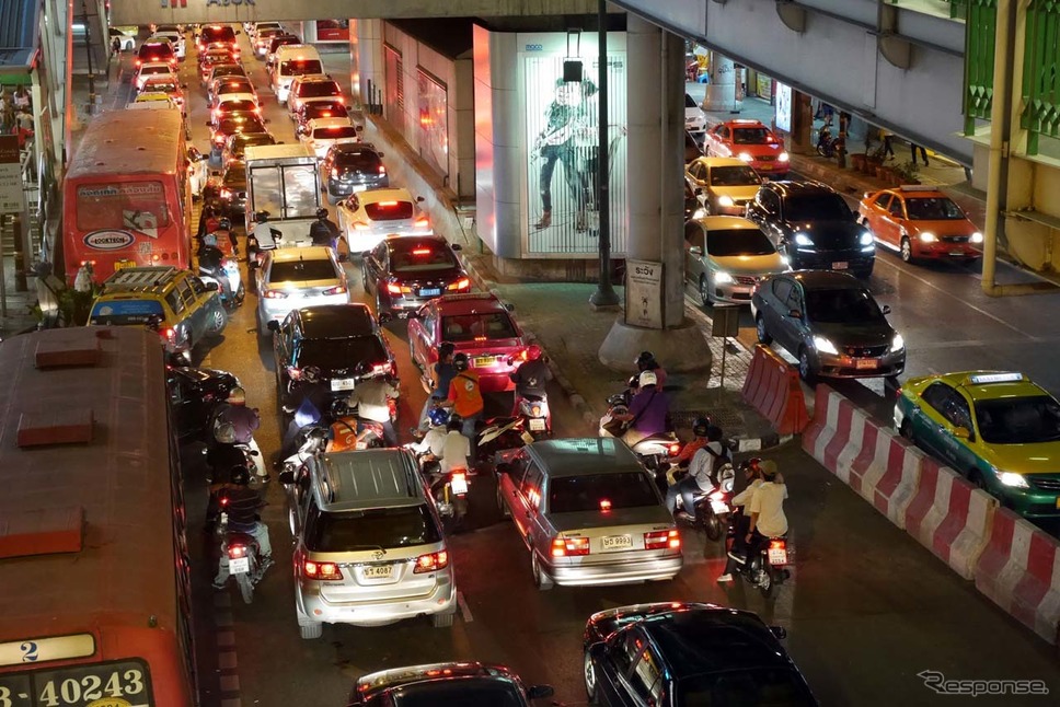 バンコクの渋滞は世界第2位という深刻さ