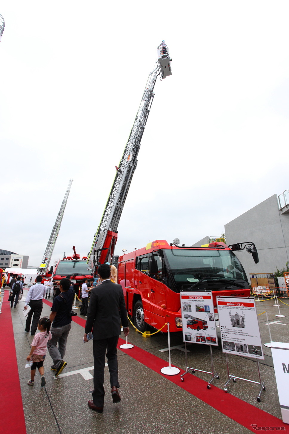 東京国際消防防災展（写真は2013年）
