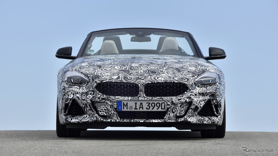 BMW Z4 新型の開発プロトタイプ車