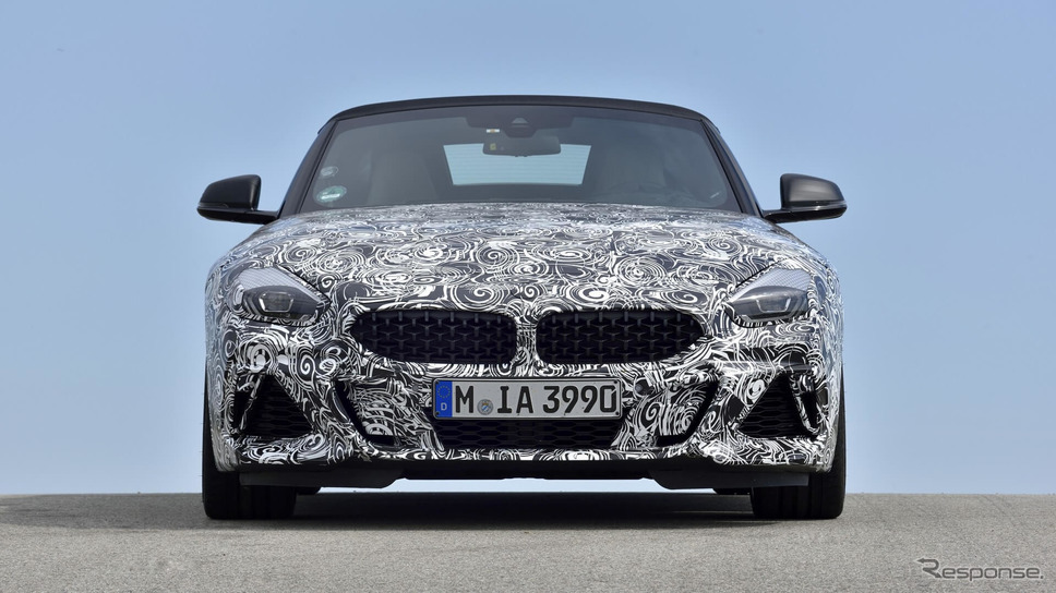 BMW Z4 新型の開発プロトタイプ車