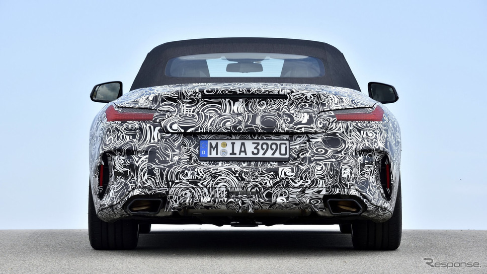 BMW Z4 新型の開発プロトタイプ車