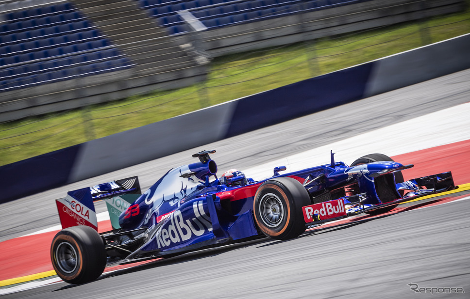 F1マシンで走る #93 マルク・マルケス。《写真提供 Red Bull》