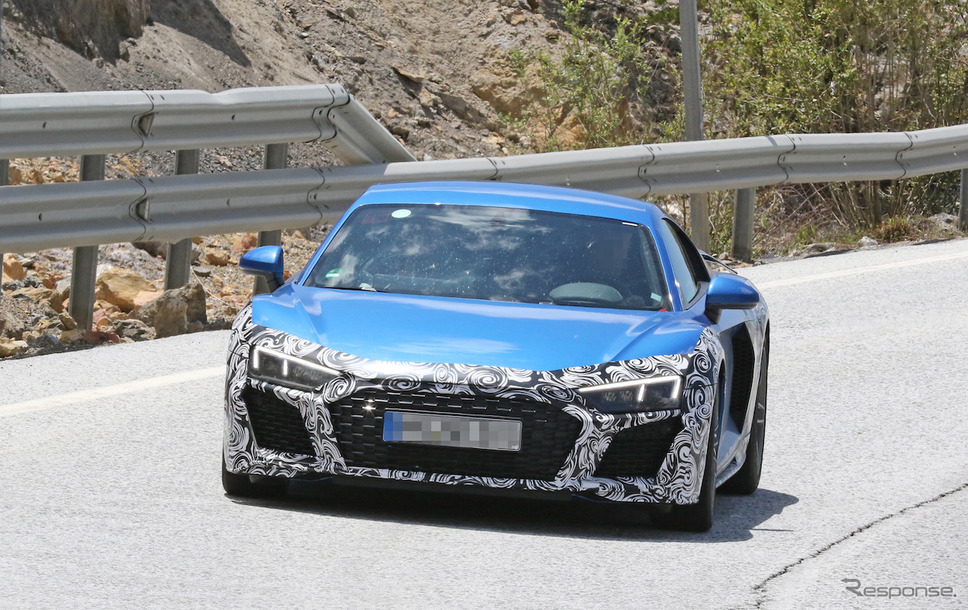 アウディ R8 GT スクープ写真《APOLLO NEWS SERVICE》