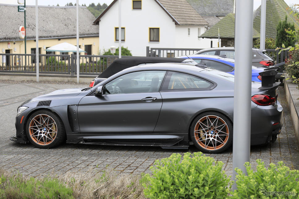 BMW M4 CSL プロトタイプスクープ写真《APOLLO NEWS SERVICE》