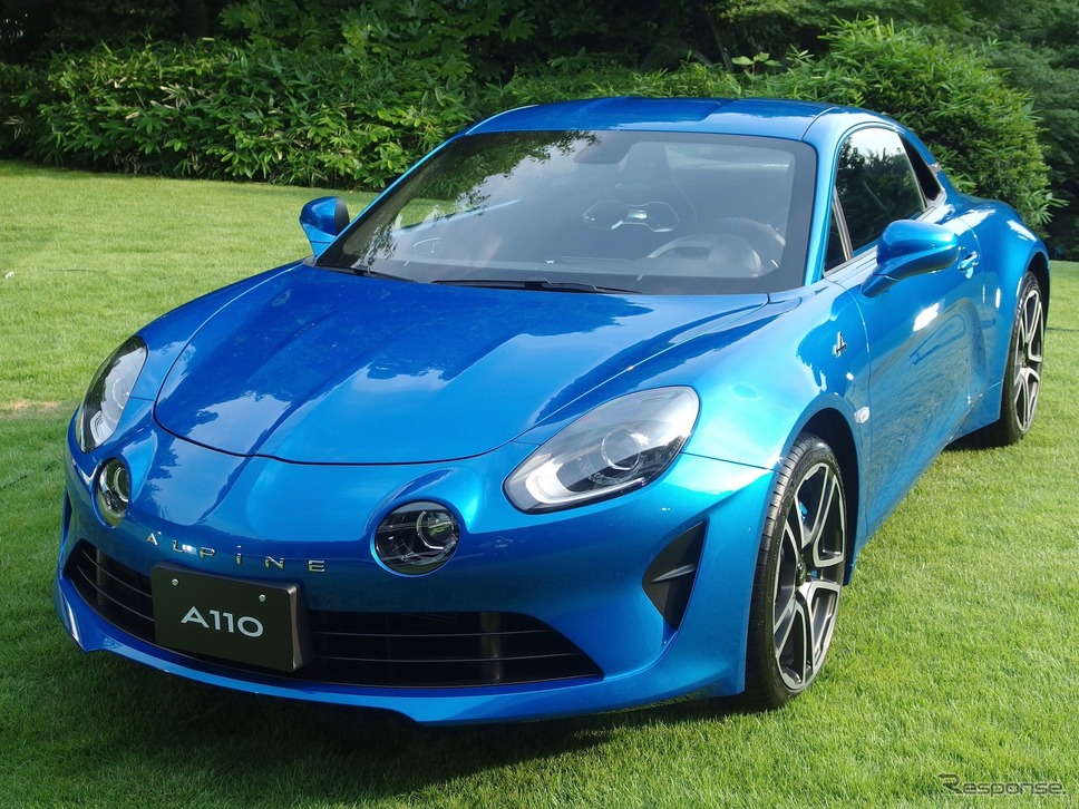 アルピーヌA110新型《撮影 高木啓》