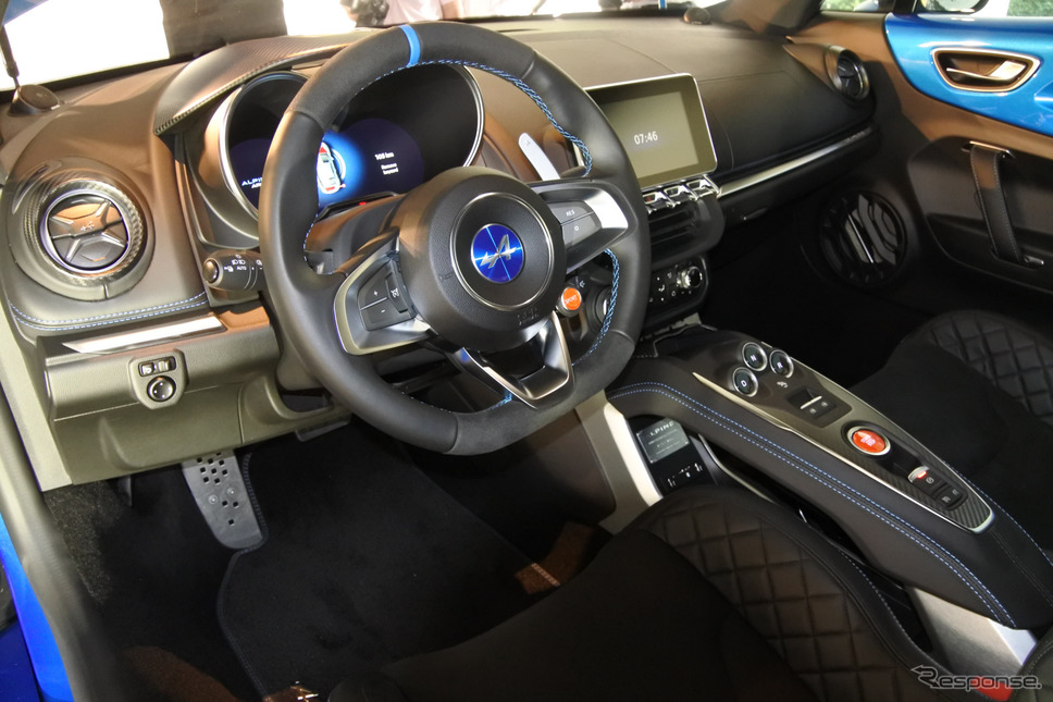 アルピーヌA110 新型 発表会《撮影 小松哲也》