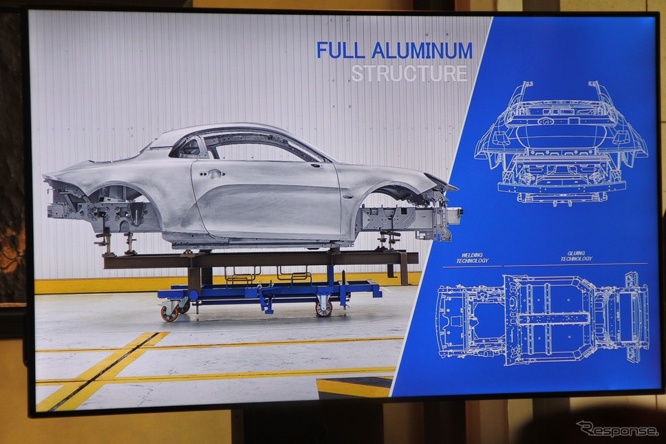 アルピーヌA110 新型 発表会《撮影 小松哲也》