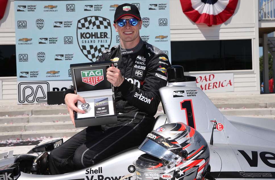 優勝の#1 ニューガーデン。《写真提供 INDYCAR》