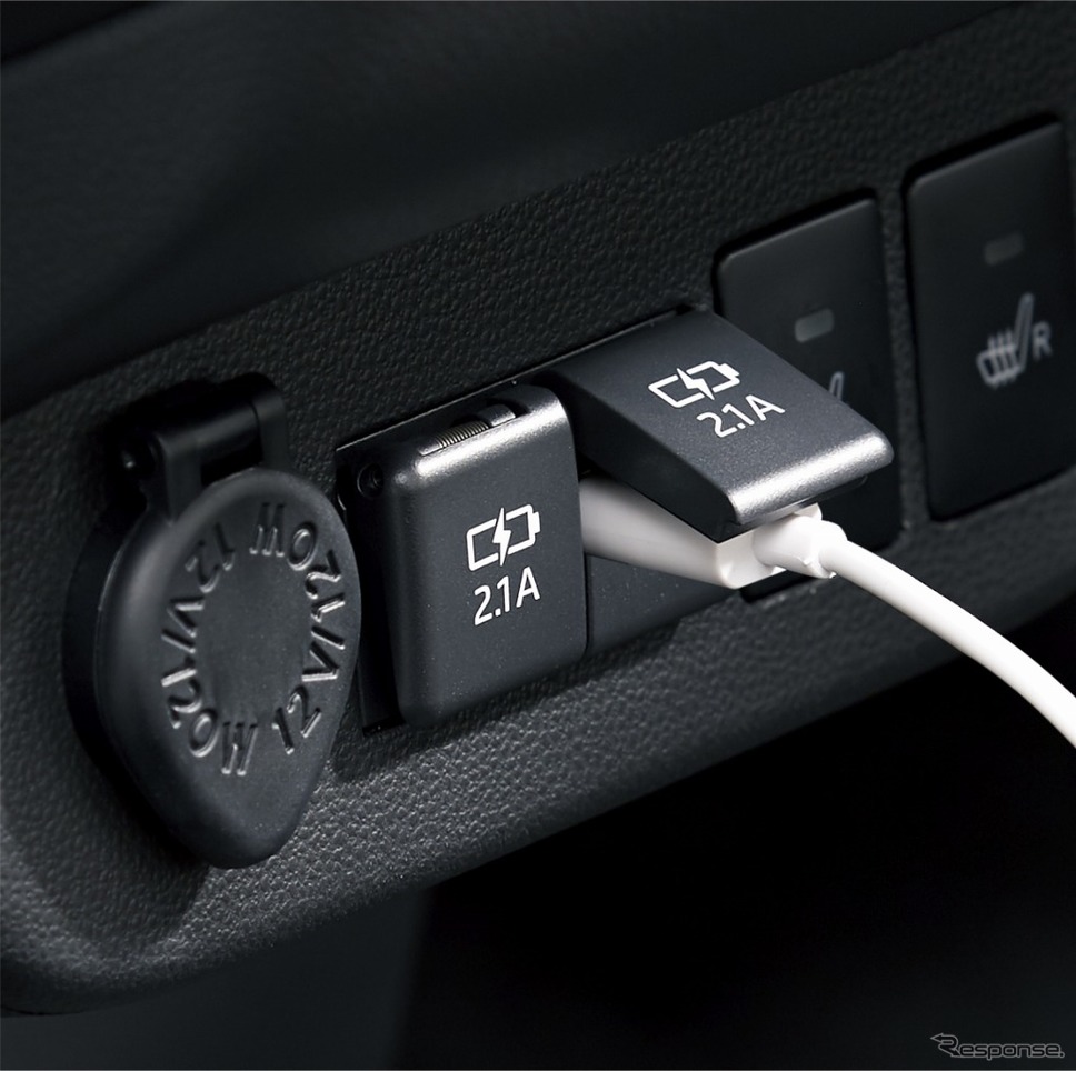 USB電源ソケット(2口)