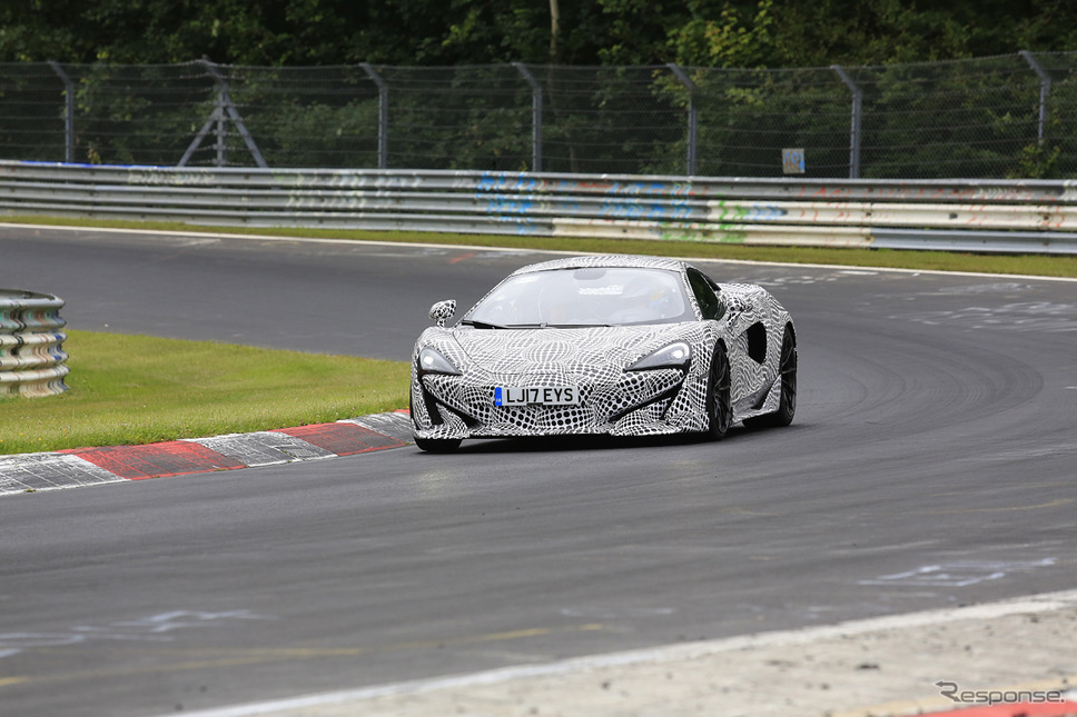 マクラーレン 600LT スクープ写真《APOLLO NEWS SERVICE》
