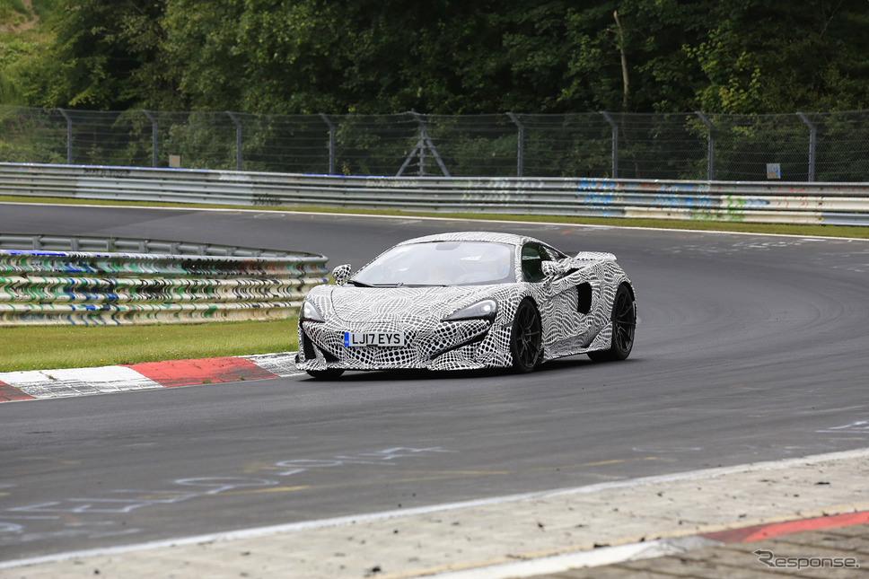 マクラーレン 600LT スクープ写真《APOLLO NEWS SERVICE》
