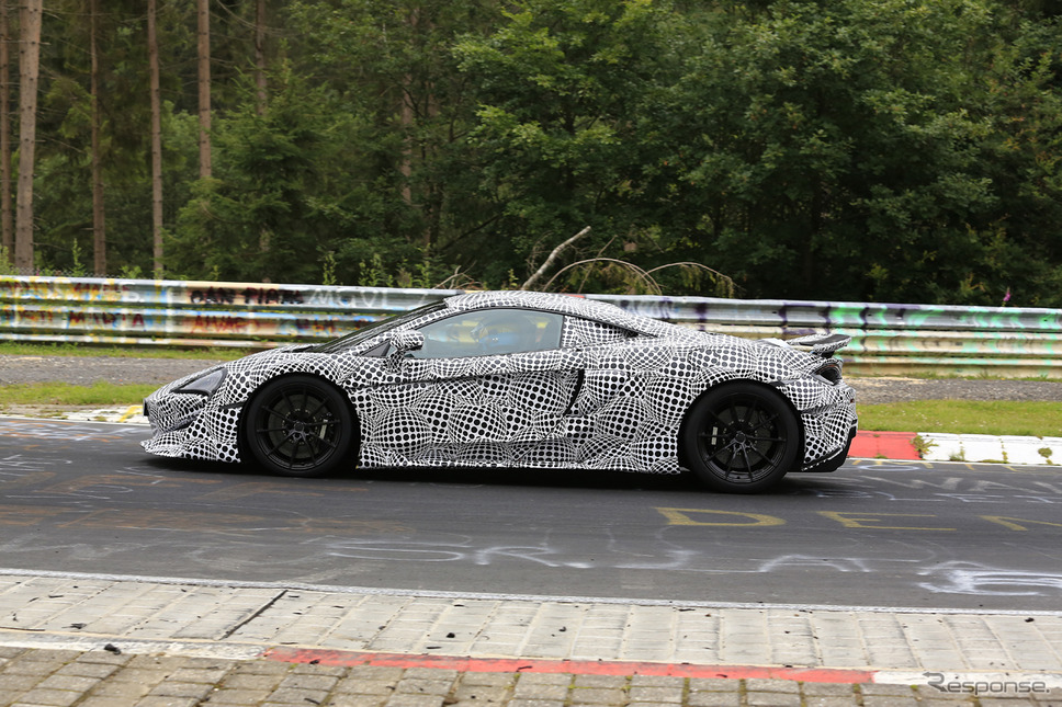 マクラーレン 600LT スクープ写真《APOLLO NEWS SERVICE》