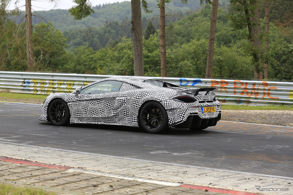 マクラーレン 600LT スクープ写真《APOLLO NEWS SERVICE》