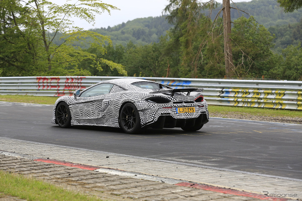 マクラーレン 600LT スクープ写真《APOLLO NEWS SERVICE》