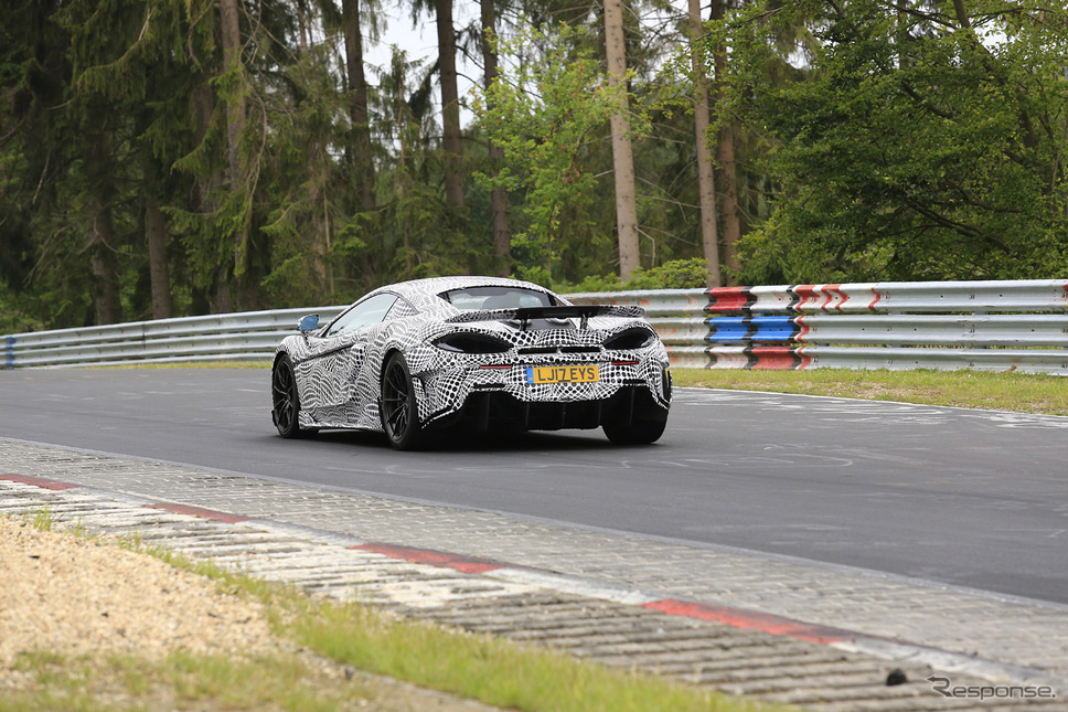 マクラーレン 600LT スクープ写真《APOLLO NEWS SERVICE》