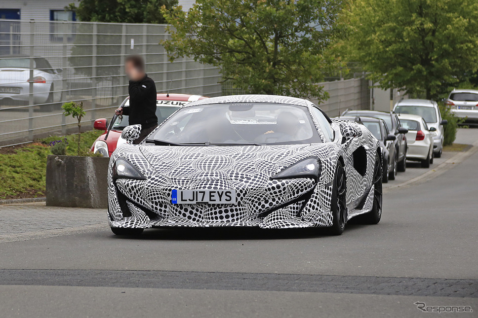 マクラーレン 600LT スクープ写真《APOLLO NEWS SERVICE》