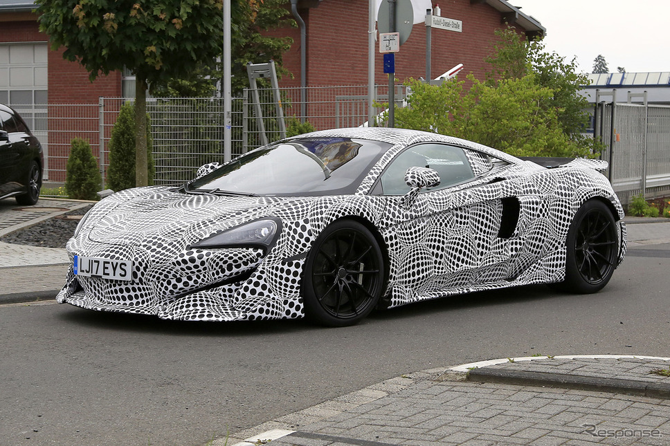 マクラーレン 600LT スクープ写真《APOLLO NEWS SERVICE》