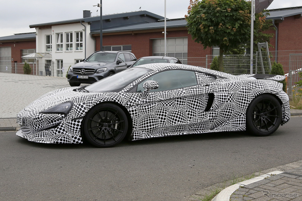マクラーレン 600LT スクープ写真《APOLLO NEWS SERVICE》