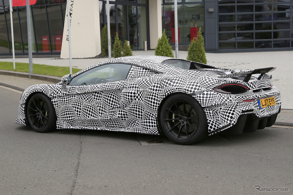 マクラーレン 600LT スクープ写真《APOLLO NEWS SERVICE》