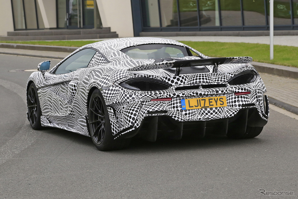 マクラーレン 600LT スクープ写真《APOLLO NEWS SERVICE》