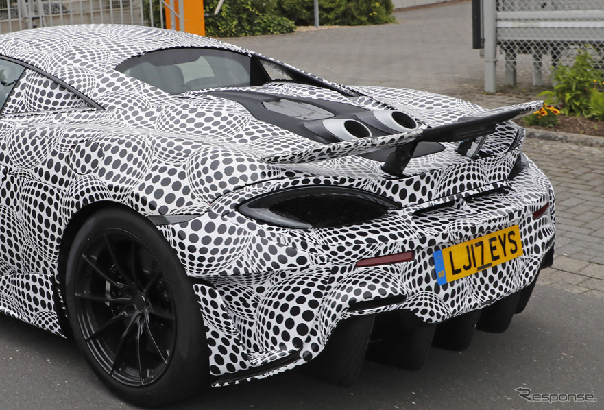 マクラーレン 600LT スクープ写真《APOLLO NEWS SERVICE》