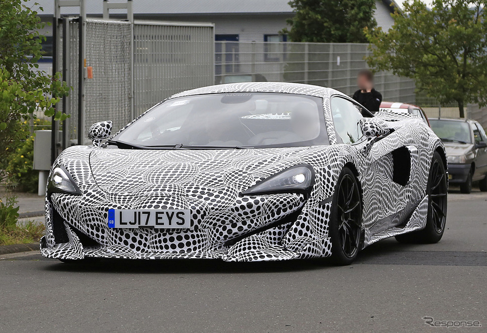 マクラーレン 600LT スクープ写真《APOLLO NEWS SERVICE》