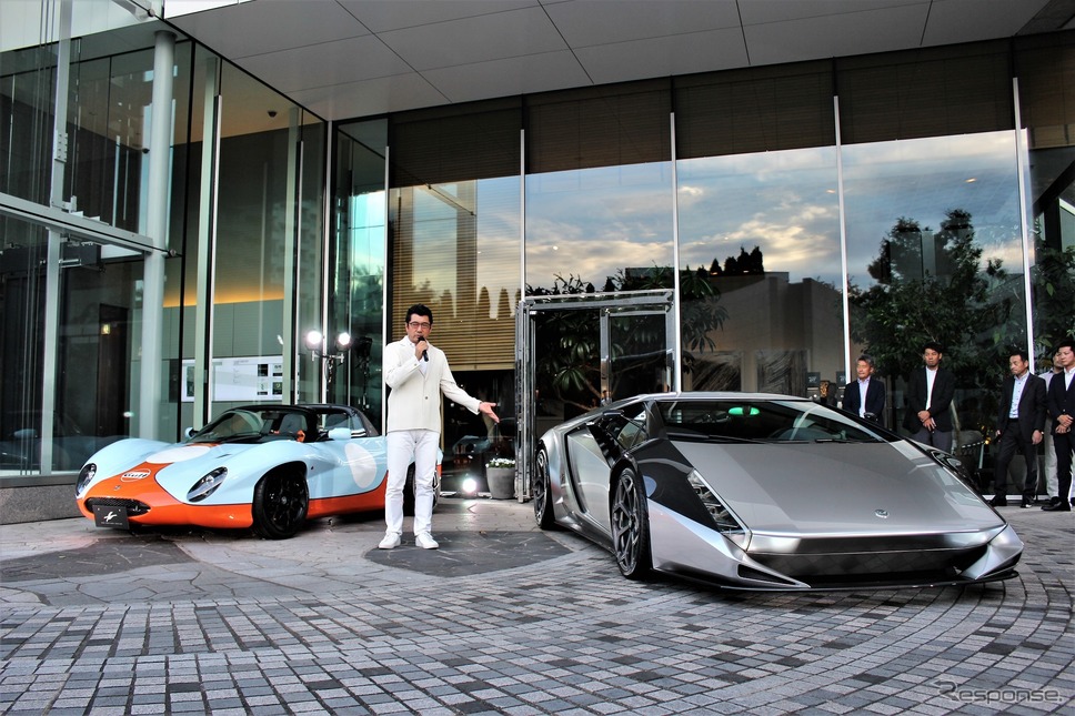 Ken OKUYAMA Kode0とkode9スパイダー《撮影 内田俊一》