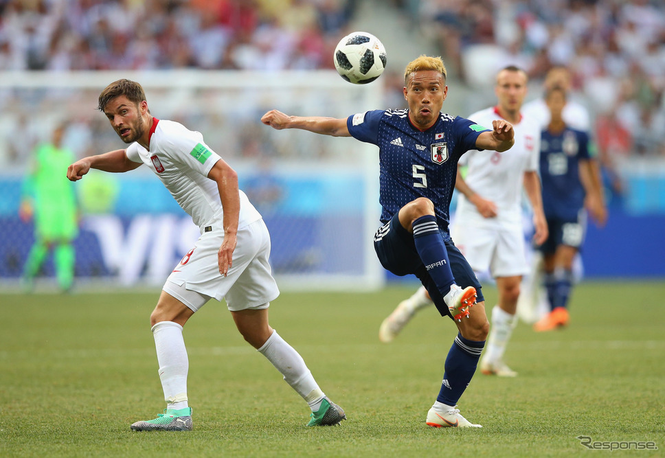 サッカー・ワールドカップ、日本vsポーランド　(c) Getty Images