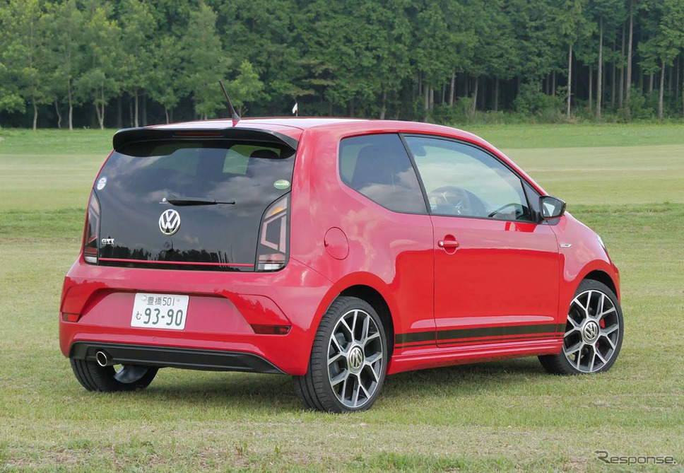 VW up！GTI撮影　中村孝仁