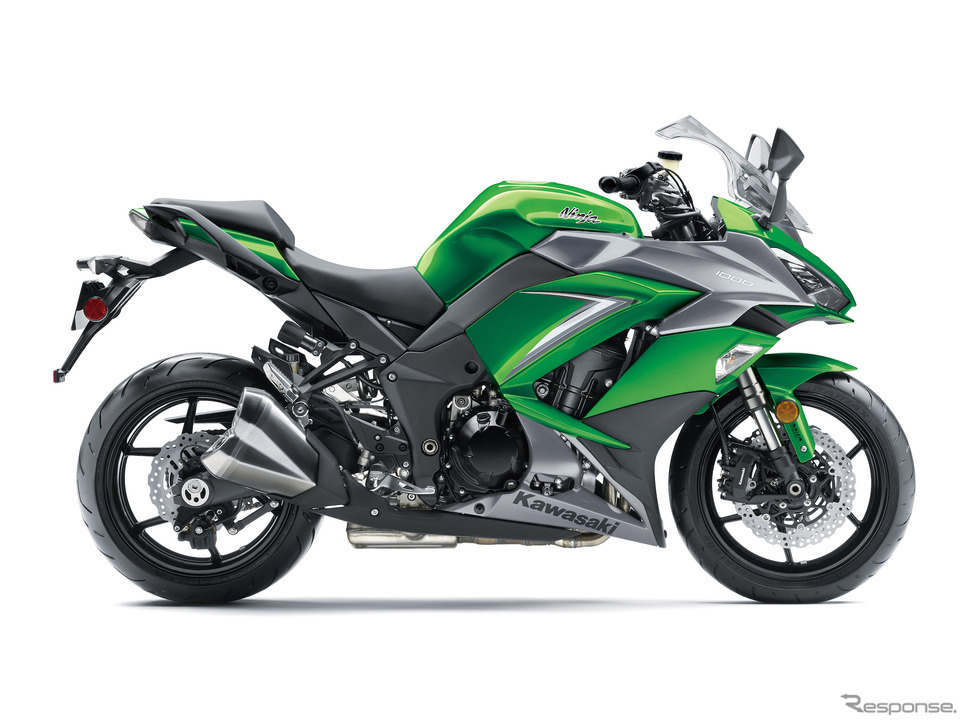 Ninja 1000／エメラルドブレイズドグリーン×メタリックマットグラファイトグレー