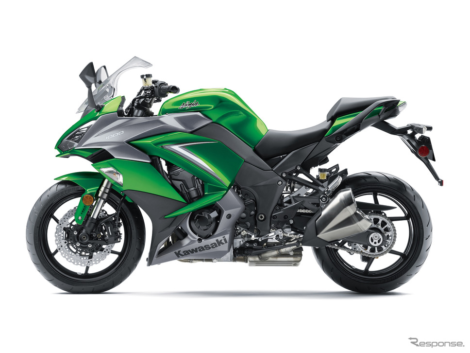 Ninja 1000／エメラルドブレイズドグリーン×メタリックマットグラファイトグレー