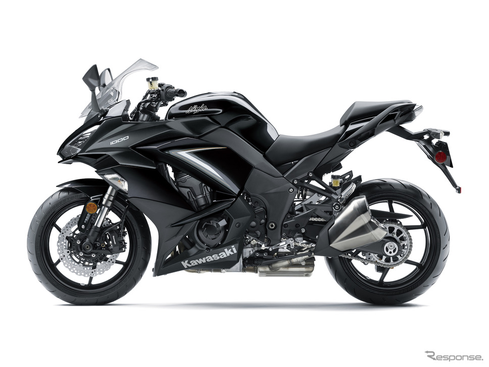 Ninja 1000／メタリックスパークブラック×メタリックマットカーボングレー